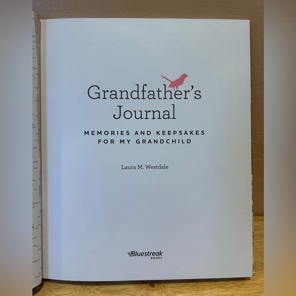 NEW Bluestreak Books Grandfather’s Journal-Memories & Keepsakes For My Children - Picture 3 of 10